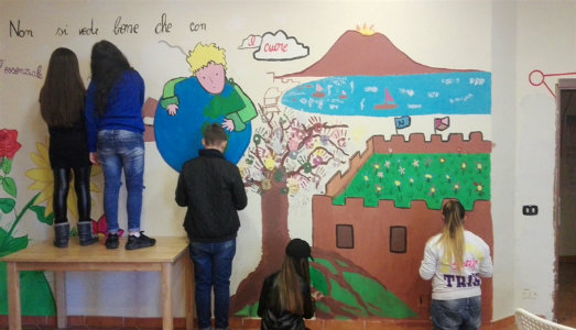 Le opere dei Piccoli Principi del Rione Sanità in esposizione al Madre di Napoli